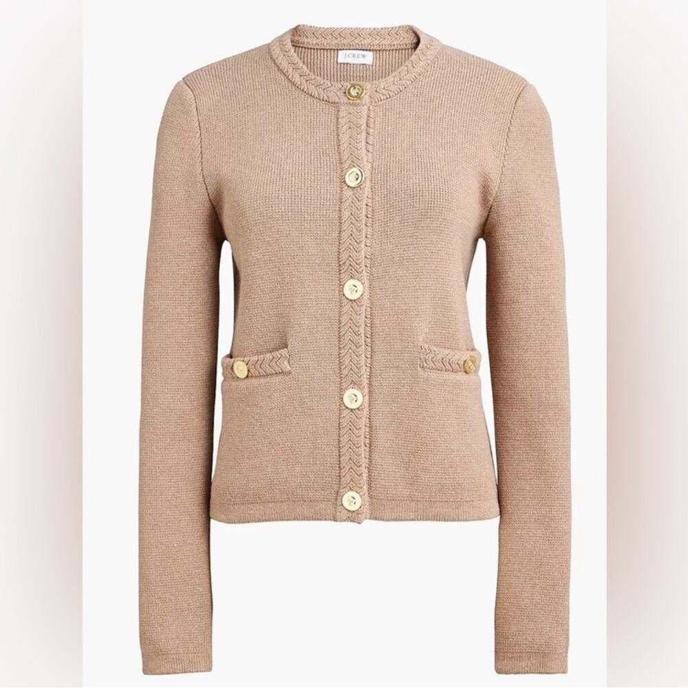 JCREW LADY JACKET BUTTON FRONT CARDIGAN LIKE NEE